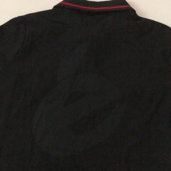 Cervelo S/P Polo Black White w Red Detail short sleeve Logo Front Back Excellent - Picture 11 of 13